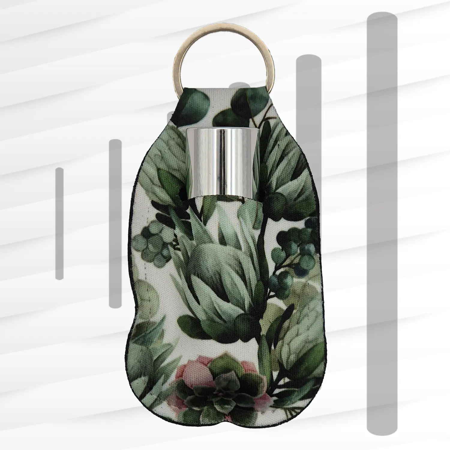 Neoprene Bottle Keyring