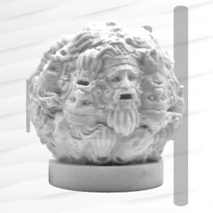 Tow Hitch Cover - Arcane Sphere of Faces Inspired