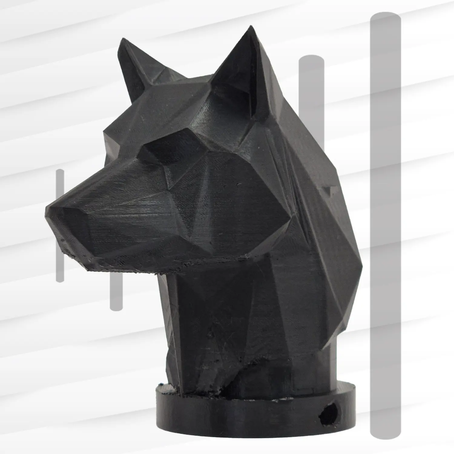 Tow Hitch Cover - Wolf Inspired