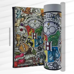 Custom Journal + Temperature Bottle Combo